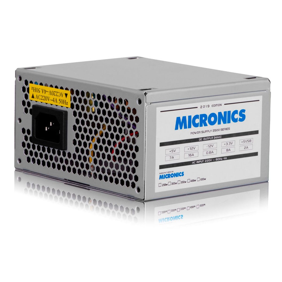 MICRONICS - FUENTE DE PODER microATX SX P250W EN CAJA MICRONICS