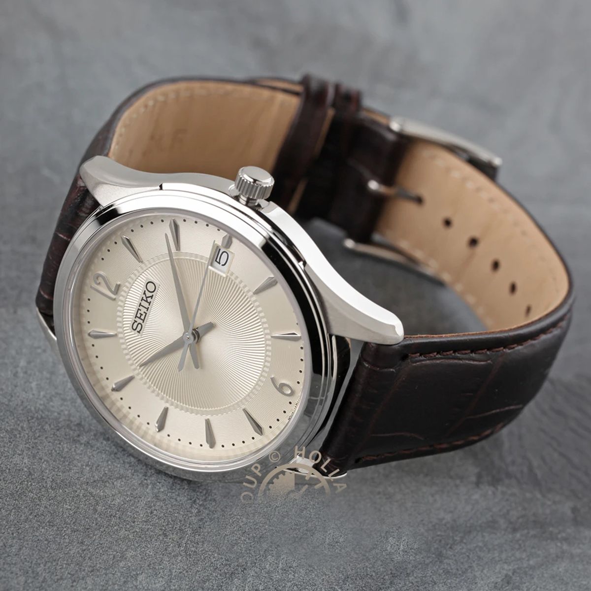 SEIKO - SEIKO Reloj Coleccion Essentials Acero Elegante Japones SUR521