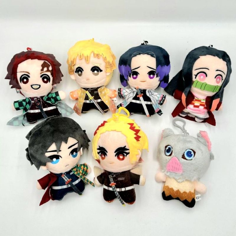 GENERICO - Llavero peluche Demon slayer 14cm