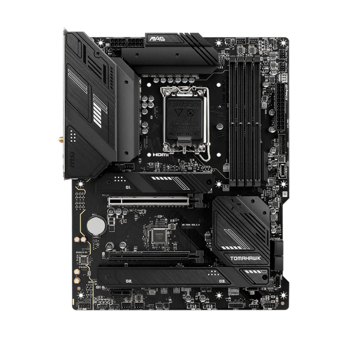 MSI - PLACA MADRE MSI MAG B760 TOMAHAWK LGA1700 PN MAG B760 TOMAHAWK WIFI