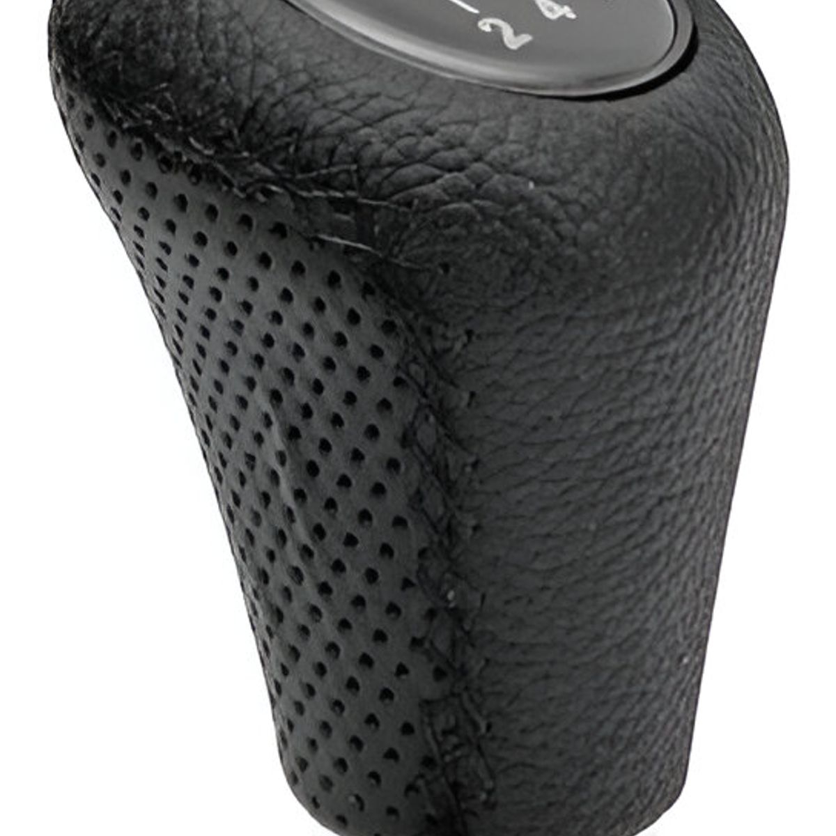 GENERICO - Perilla de Cambio Cuero Hilo Negro