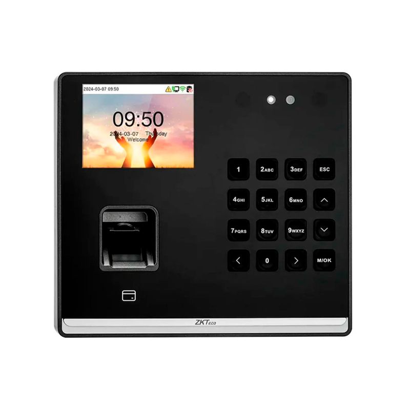 ZKTECO - CONTROL DE ACCESO ZKTECO SENSEFACE 1000 ROSTROS 1000HUELLAS PN M2F-LR