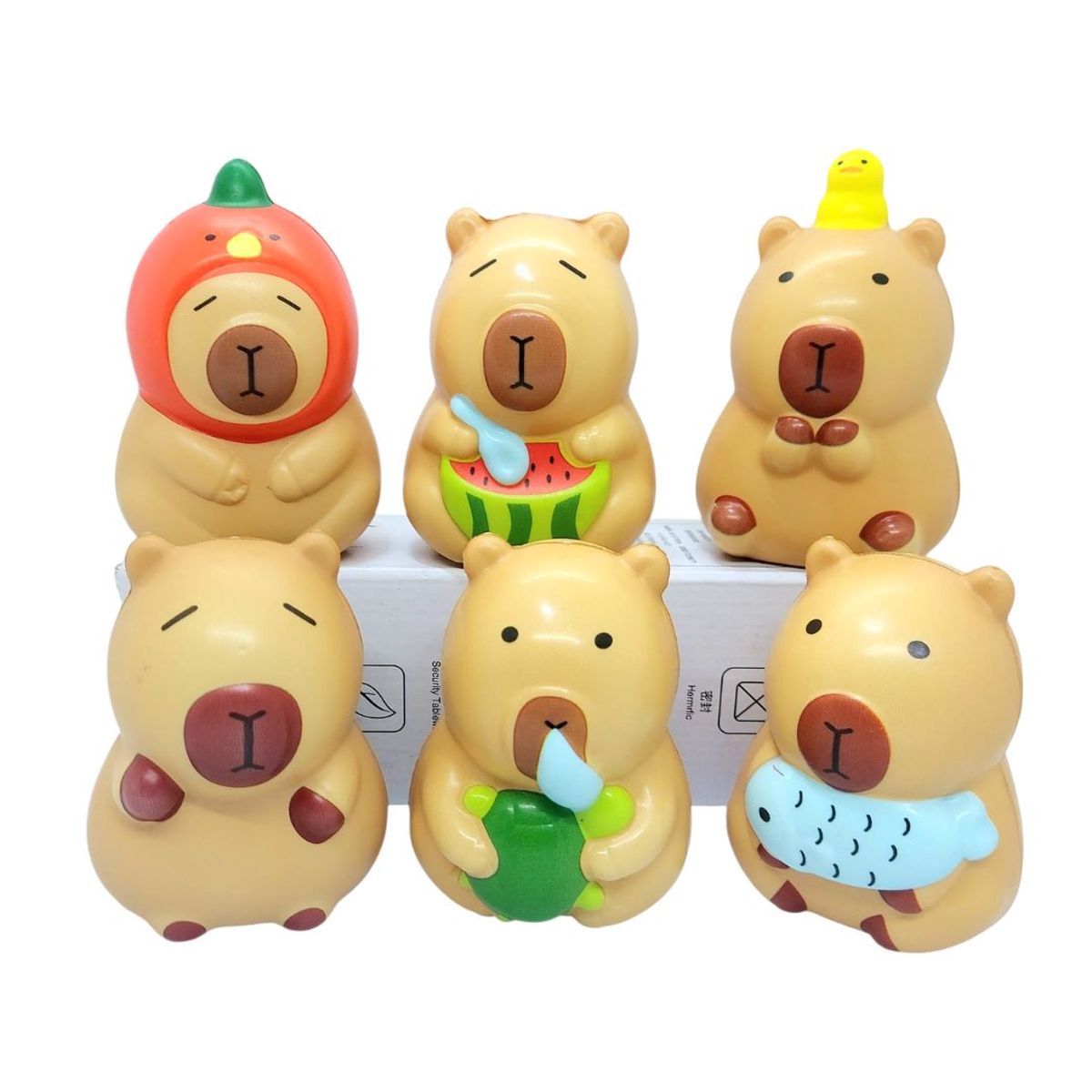 GENERICO - Squishy modelo capibara 9cm