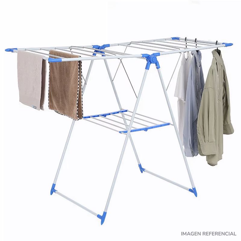 GENERICO - Tendedero de Ropa Plegable HOME 146 x 99 x 56