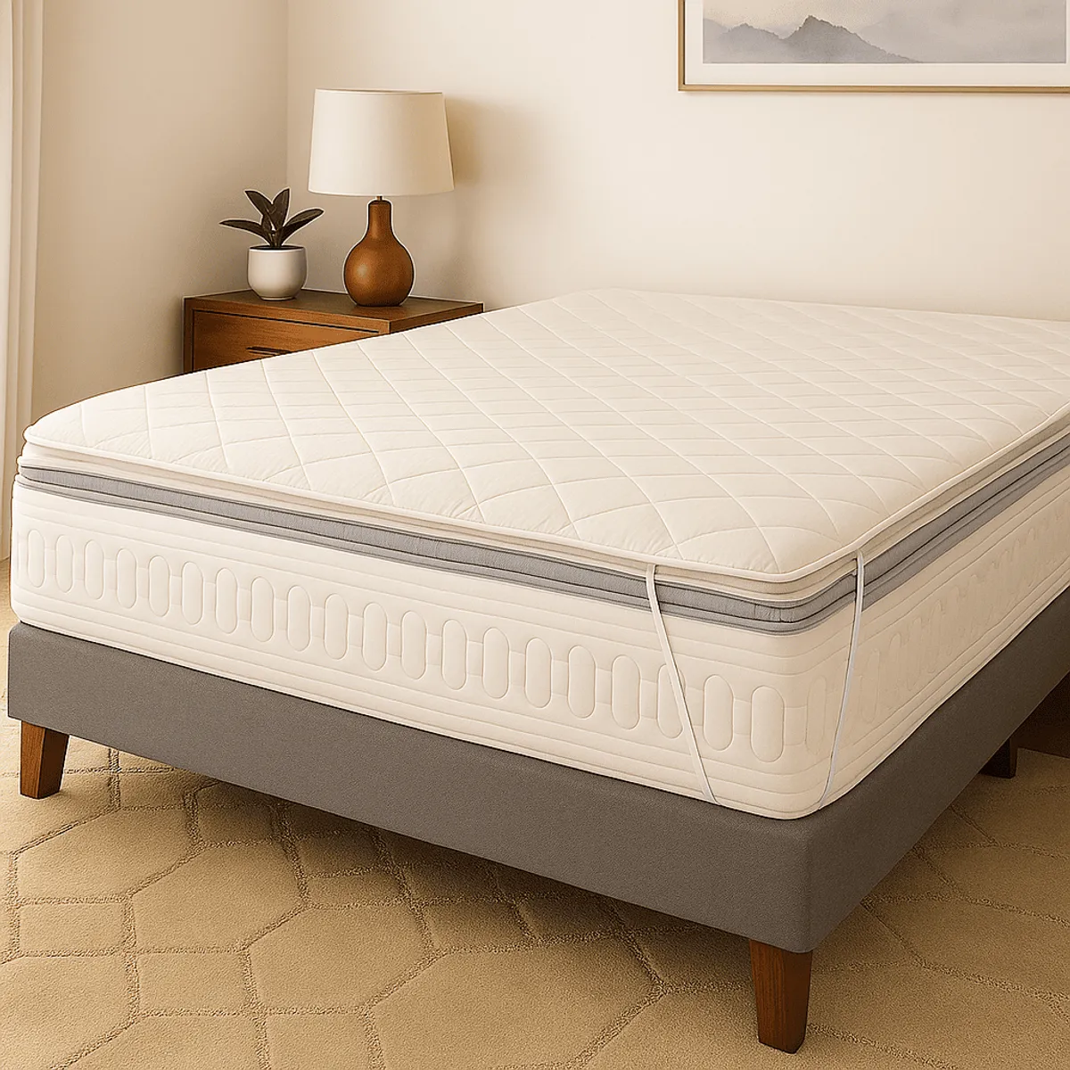 SLEEPER - Protector de colchón Simple Tipo Manta Sleeper