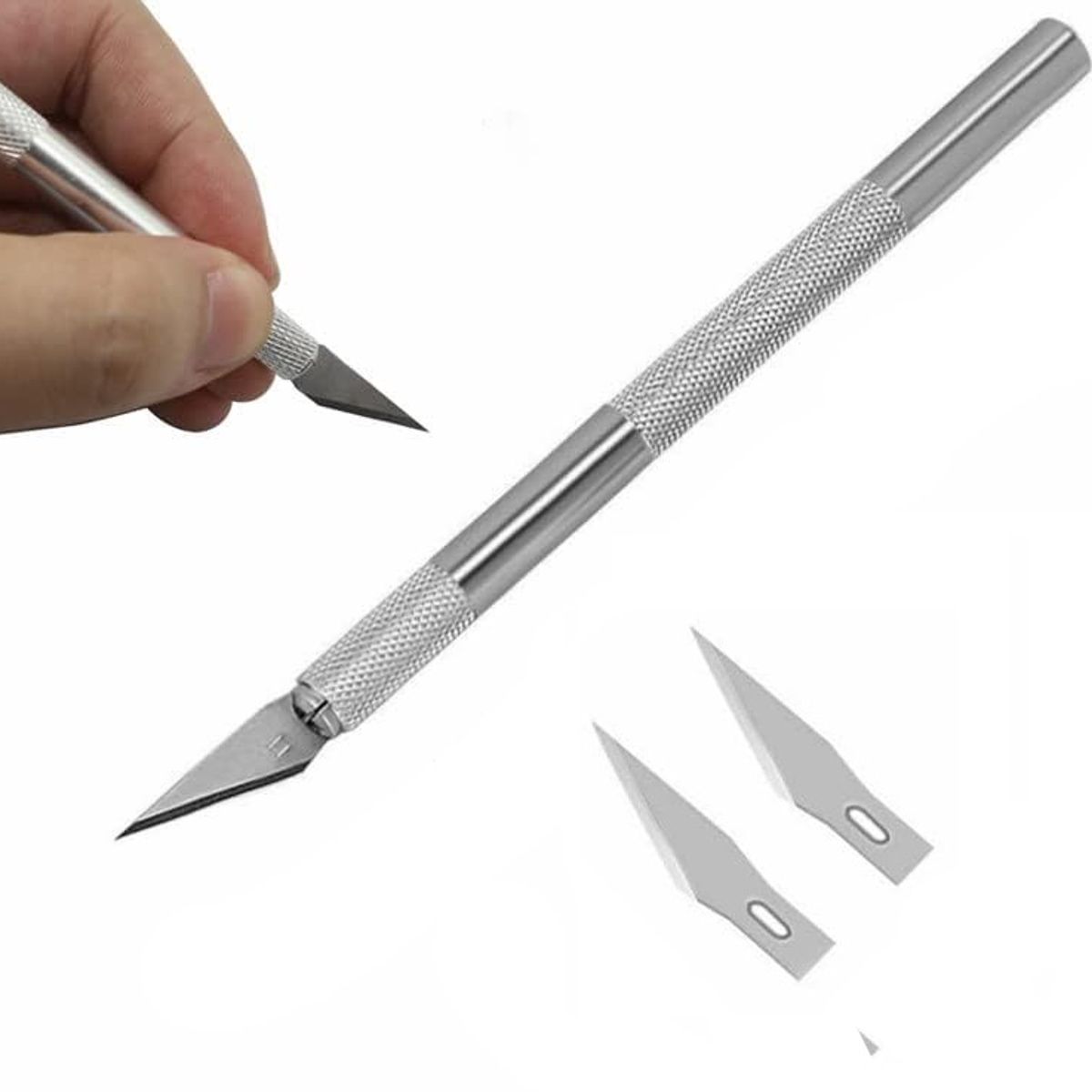 GENERICO - Cutter Bisturi con 2 Cuchillas De Repuesto