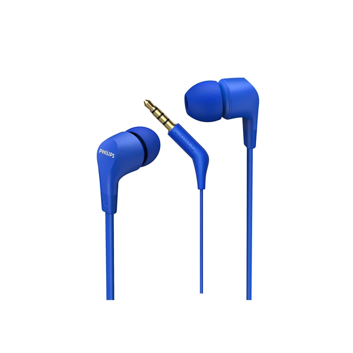 PHILIPS - Audífonos Philips TAE1105 Azul Con Cable