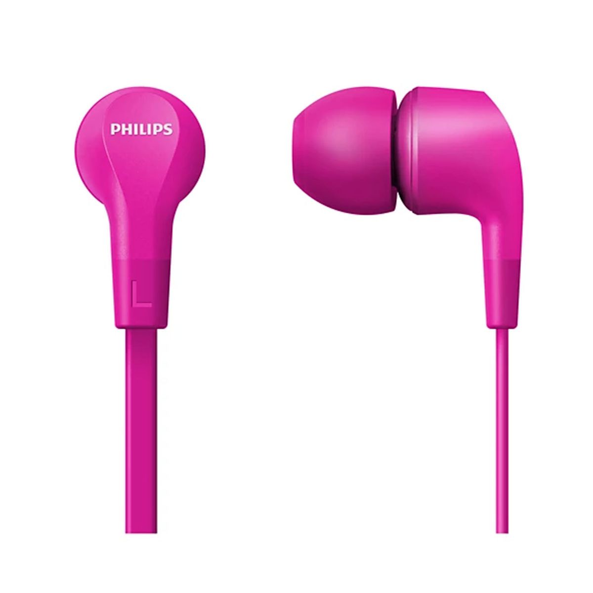 PHILIPS - Audífonos Philips TAE1105 Rosa Con Cable