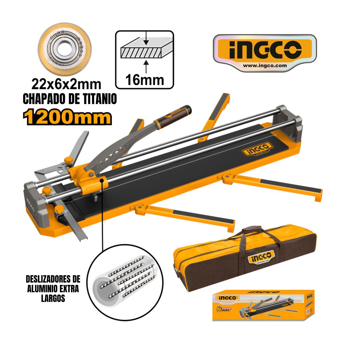 INGCO TOOLS - CORTADOR DE MAYOLICA 1200MM HTC041201
