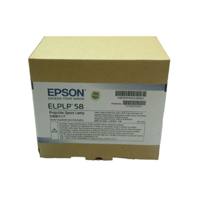 EPSON - LAMPARA ORIGINAL EPSON ELPLP58 200W UHE COLOR NEGRO PN  V13H010L58