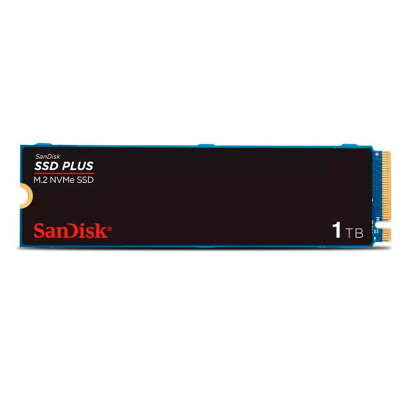 SANDISK - UNIDAD SSD SANDISK PLUS 1TB M2 2280 3200MB-S PN SDSSDA3N-1T00-G26
