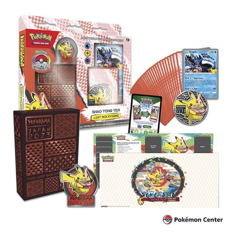 POKEMON - Cartas Pokemon Campeonatos Mundiales 2023 TCG Lost Box Kyogre