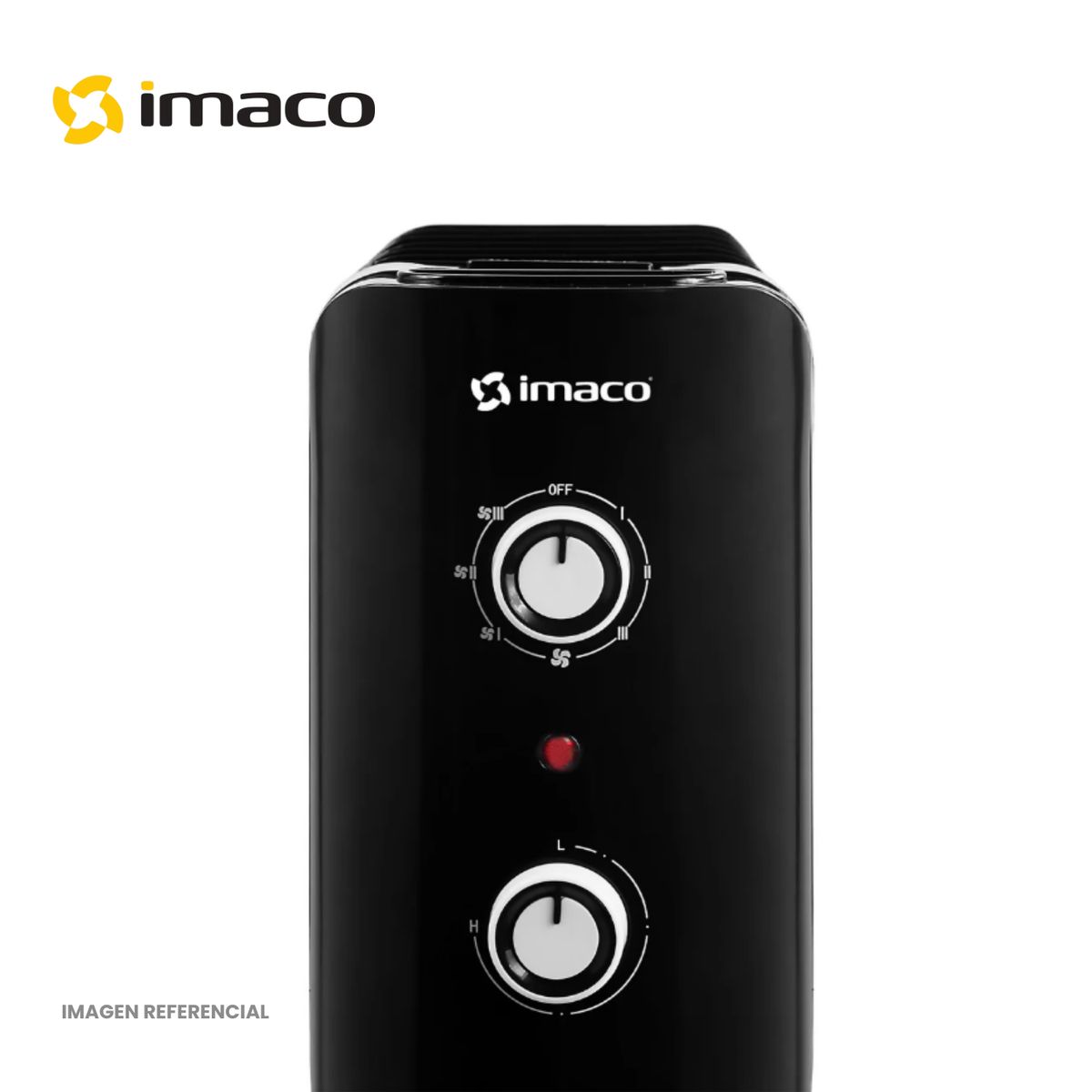Imaco - Termoradiador 9 Celdas Negro OFR9NK Imaco