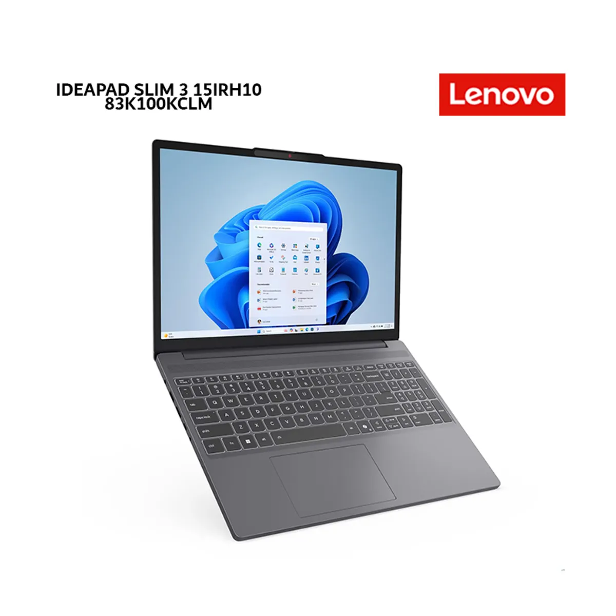 LENOVO - Laptop Lenovo IdeaPad Slim 3 15IRH10 Core I7-13620H, 15.3"/ 16Gb Ram/ 512Gb SSD/ Tactil /83K100KCLM