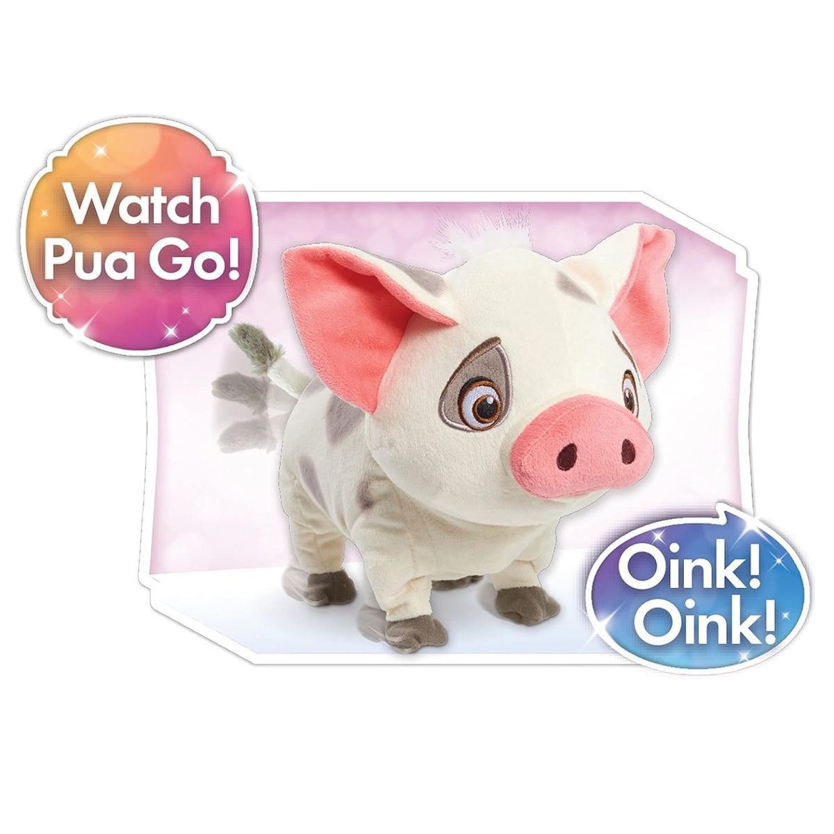 DISNEY PIXAR - Peluche Pua con Movimiento y Sonido - Moana