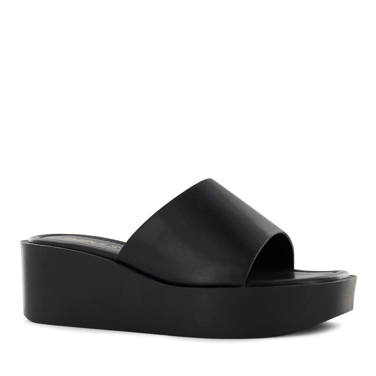 IMPULS - Sandalias Cuña Impuls Mujer Adaya09 Negro