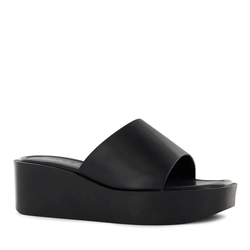 IMPULS - Sandalias Cuña Impuls Mujer Adaya09 Negro