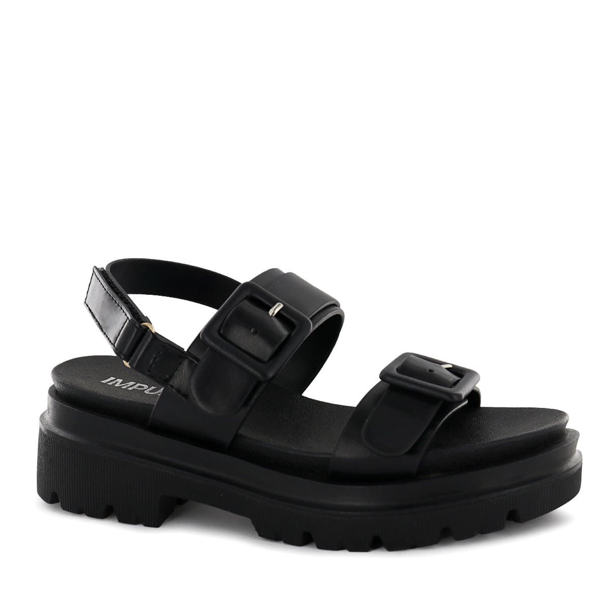 IMPULS - Sandalias Cuña Impuls Mujer Adaya10 Negro