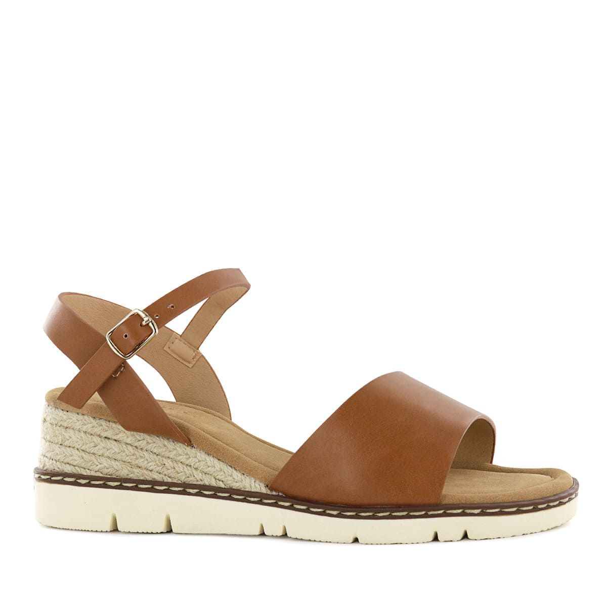 IMPULS - Sandalias Cuña Impuls Mujer Adaya16 Caramelo