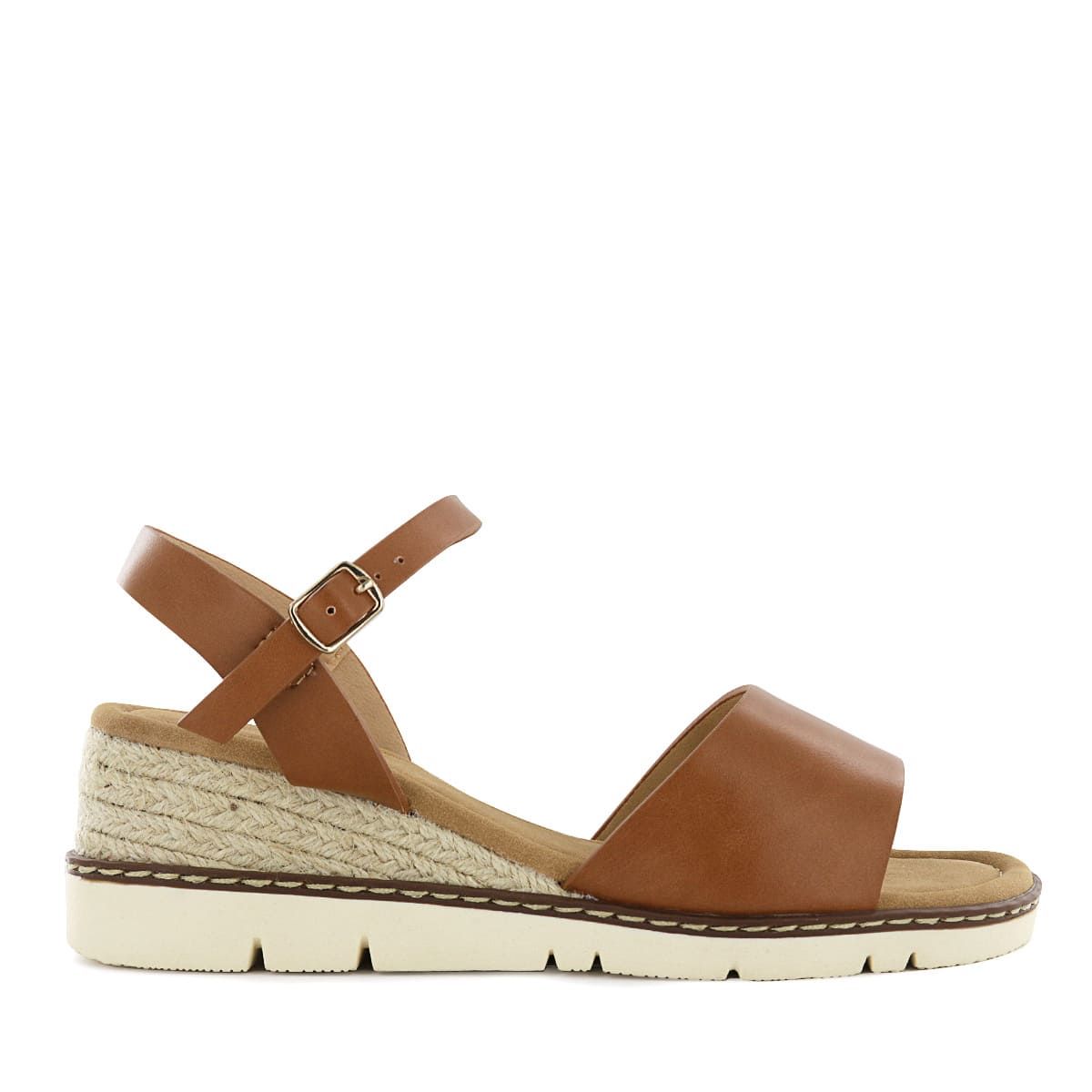 IMPULS - Sandalias Cuña Impuls Mujer Adaya16 Caramelo