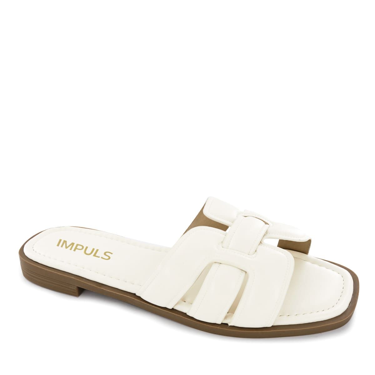 IMPULS - Sandalias Flats Impuls Mujer Aixa18 Hielo