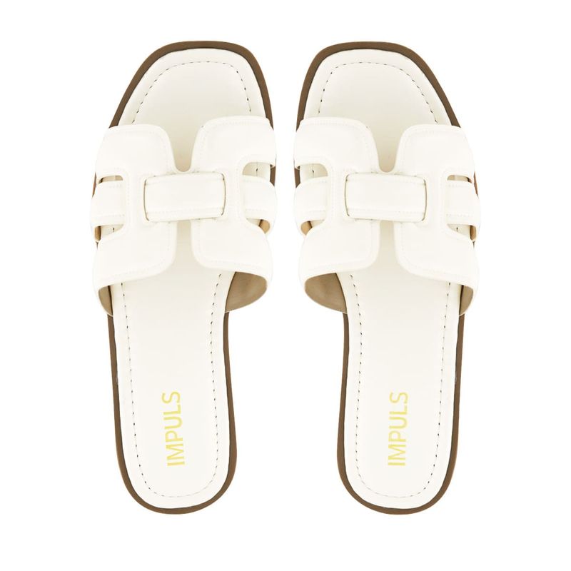 IMPULS - Sandalias Flats Impuls Mujer Aixa18 Hielo