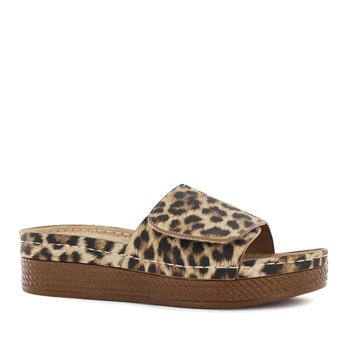 IMPULS - Sandalias Cuña Impuls Mujer Saida11 Leopardo