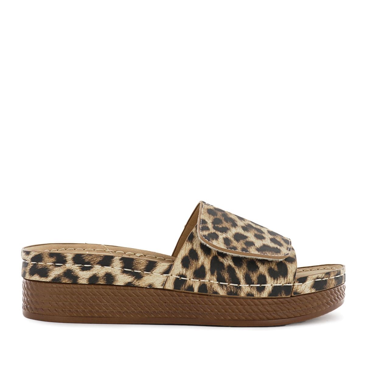 IMPULS - Sandalias Cuña Impuls Mujer Saida11 Leopardo