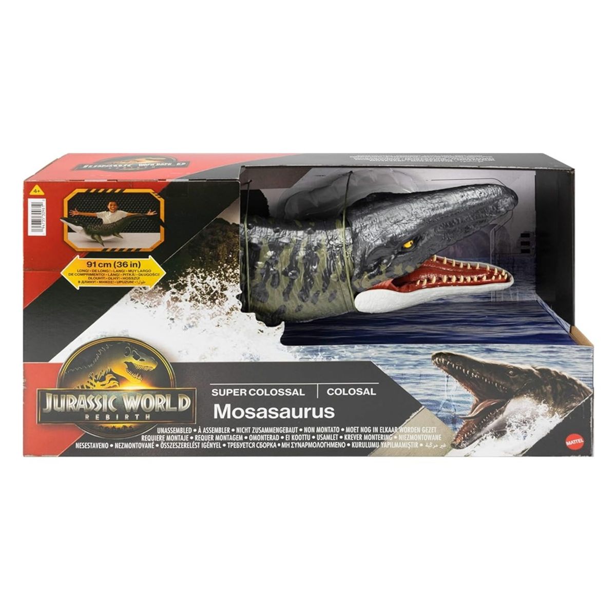 MATTEL - Jurassic World Rebirth Super Colosal Mosasaurus