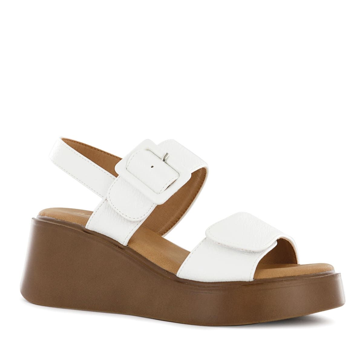 IMPULS - Sandalias Cuña Impuls Mujer Abi11 Blanco