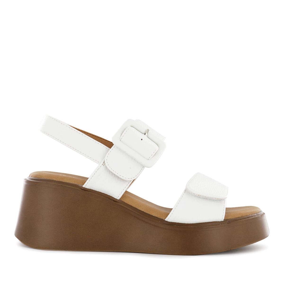 IMPULS - Sandalias Cuña Impuls Mujer Abi11 Blanco