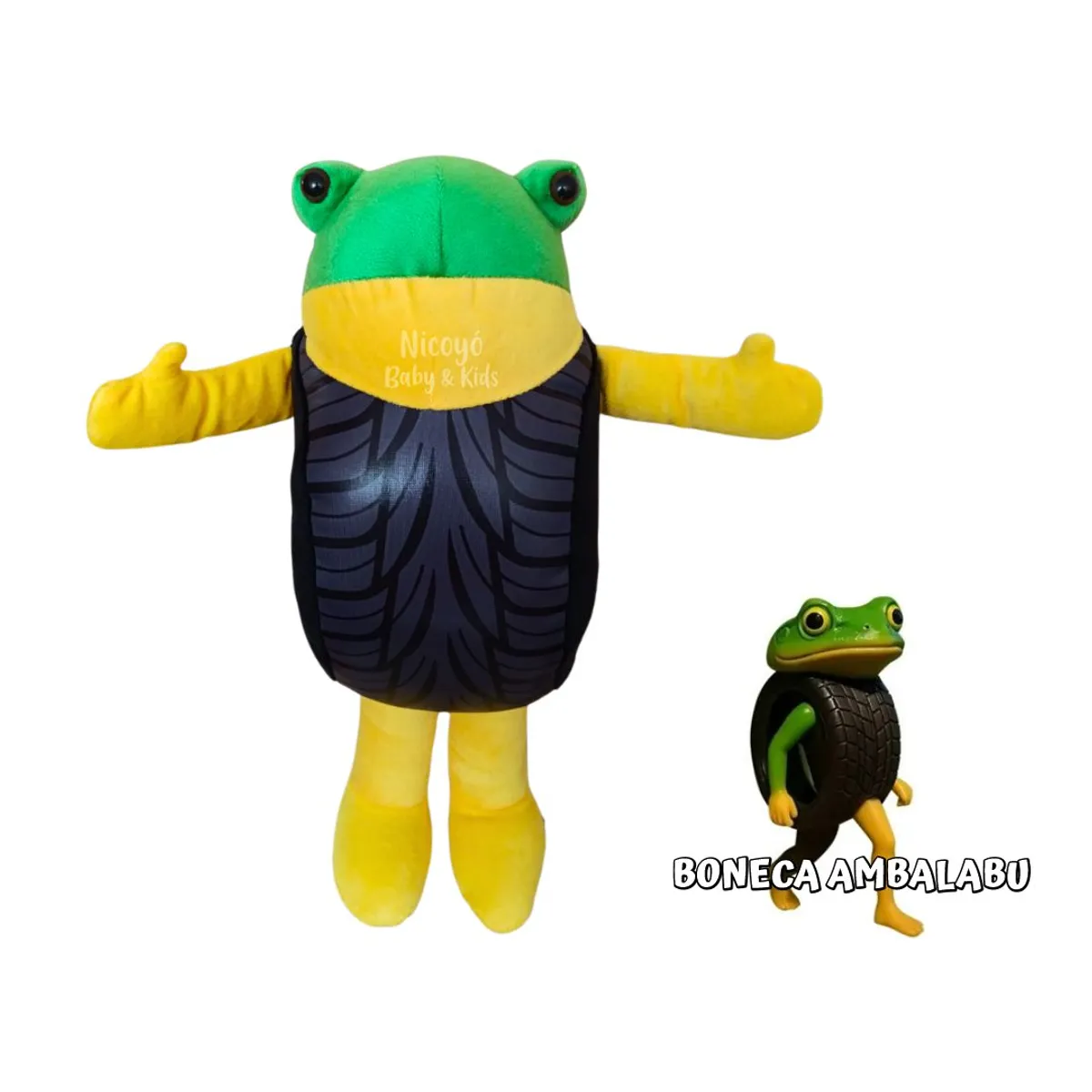 KIDS - Peluche Boneca Ambalabu  Personaje Brainrot Italiano