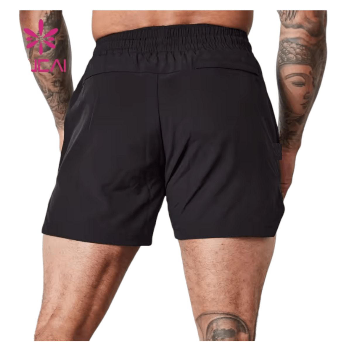 GENERICO - Short deportivo corto para hombres Insane Pro Alto rendimiento - Blue