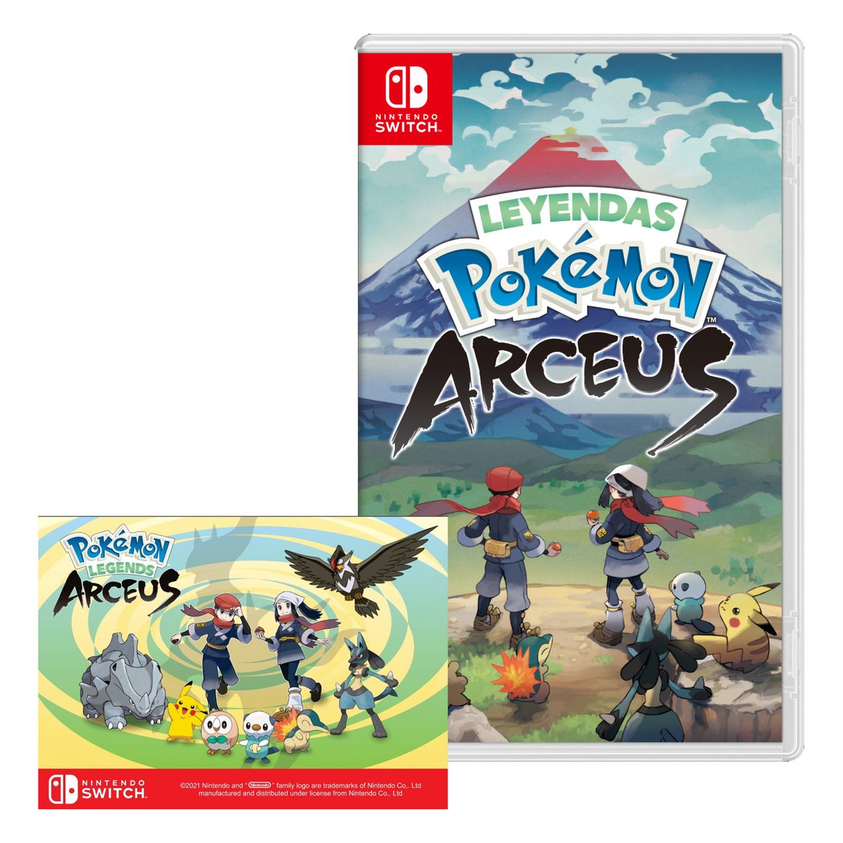 NINTENDO - Pokémon Legends Arceus Nintendo Switch y Poster