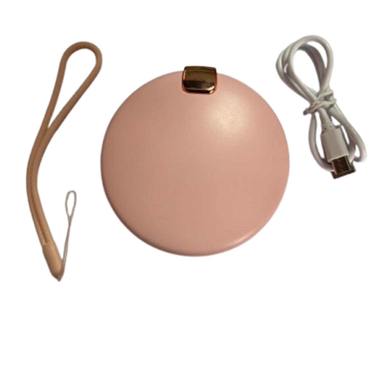 FUTURIA - Cargador portátil Multifuncional Rosado - Forma Estuche de Maquillaje