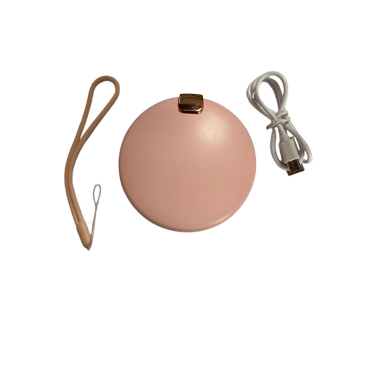 FUTURIA - Cargador portátil Multifuncional Rosado - Forma Estuche de Maquillaje