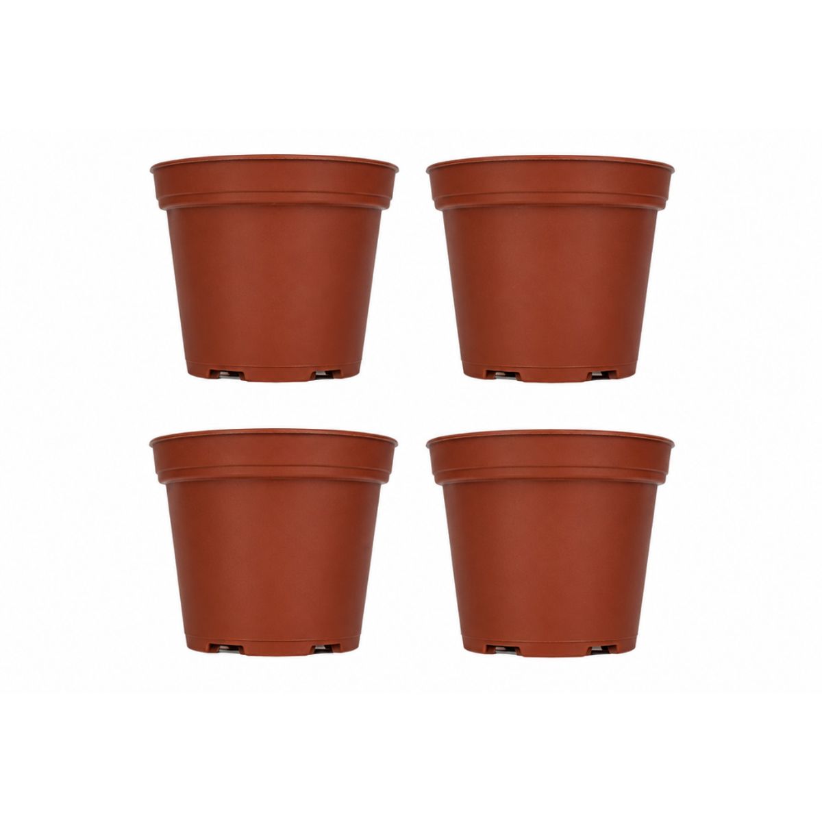 GREEN SUPPLY - Pack 4 Macetas de Siembra de 8cm