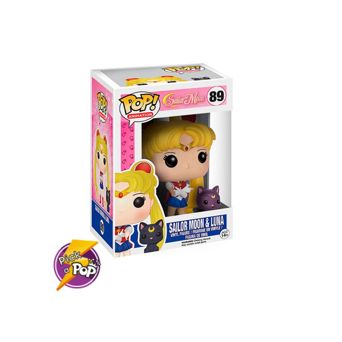 FUNKO - SAILOR MOON Y LUNA FUNKO POP 89