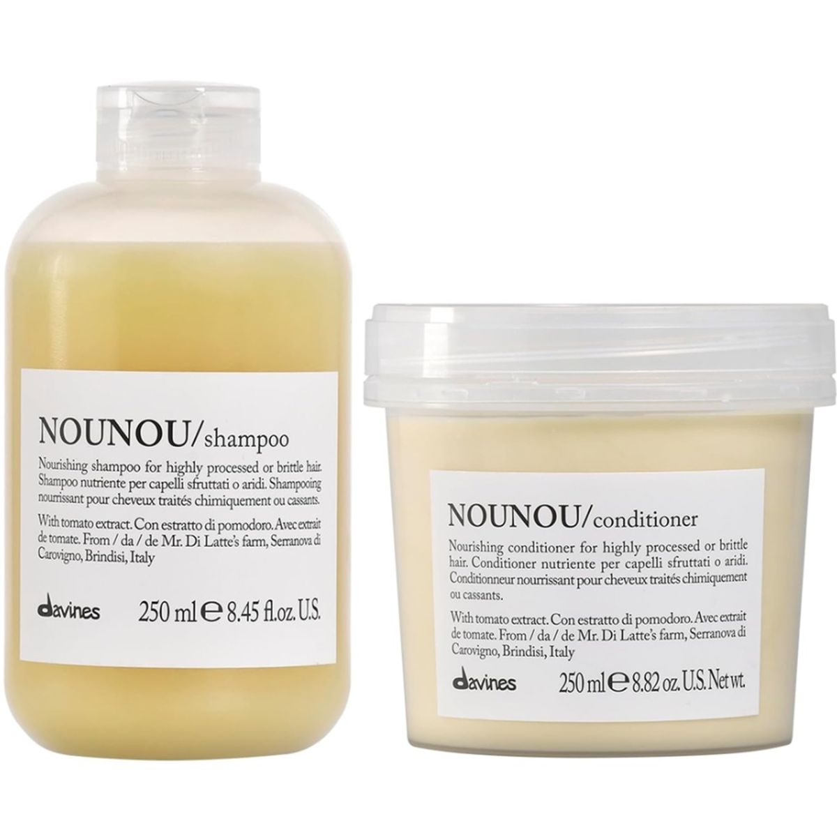 DAVINES - DAVINES NOUNOU – Dúo Shampoo 250 ml + Conditioner 250 ml