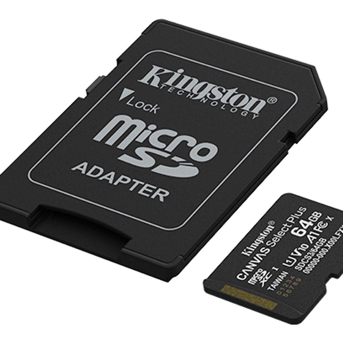 KINGSTON - Memoria Micro SD 64GB KINGSTON CANVAS SELECT PLUS 3RA GEN