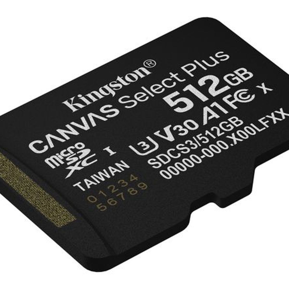 KINGSTON - Memoria Micro SD Kingston Canvas Select 512GB 3RA GEN