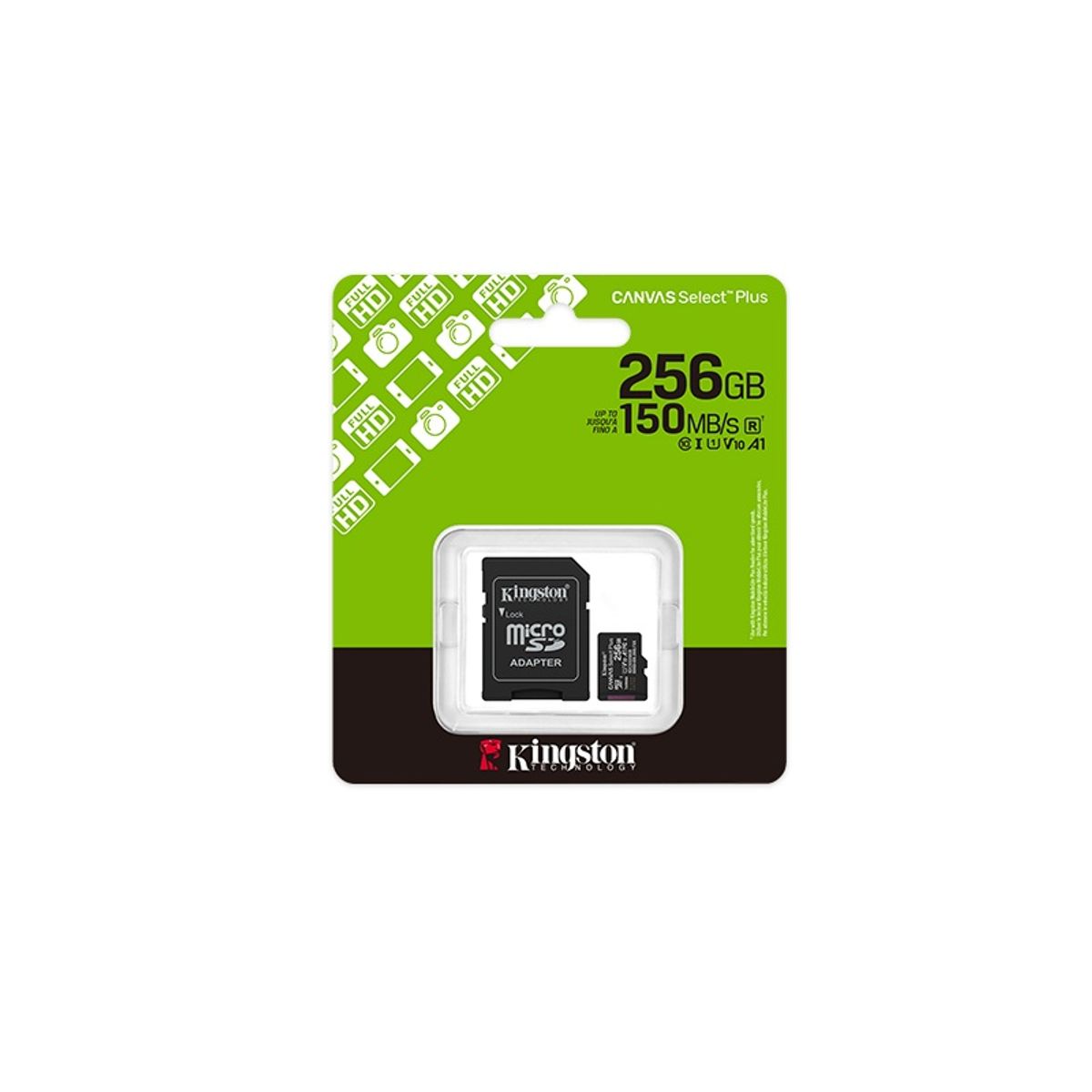 KINGSTON - Memoria Micro SD Kingston Canvas Select 256GB 3RA GEN