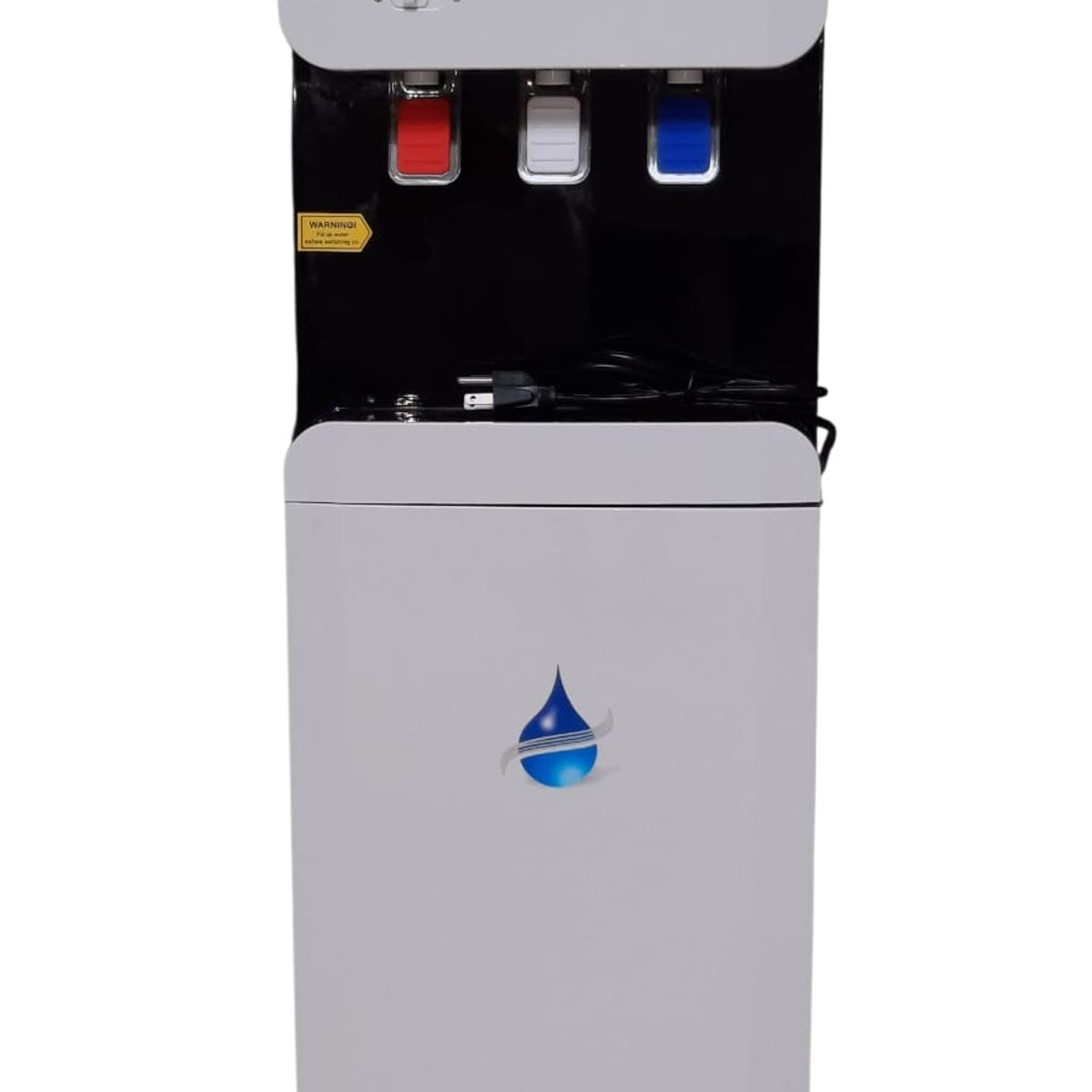 GENERICO - DISPENSADOR DE AGUA 105L-CG BLANCO/NEGRO CON 2 FILTROS EN LÍNEA