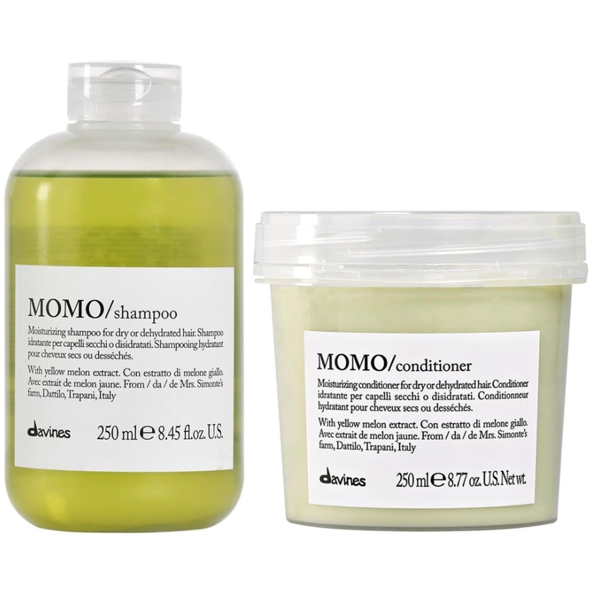 Davines - DAVINES MOMO – Dúo Shampoo + Conditioner 250 ml