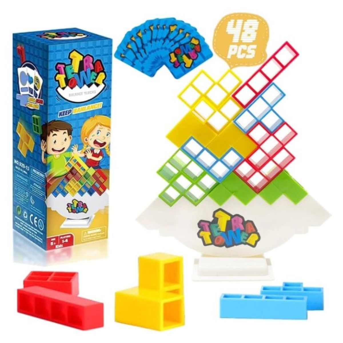 GENERICO - BLOQUES DE CONSTRUCCIÓN DE EQUILIBRIO TETRA TOWER