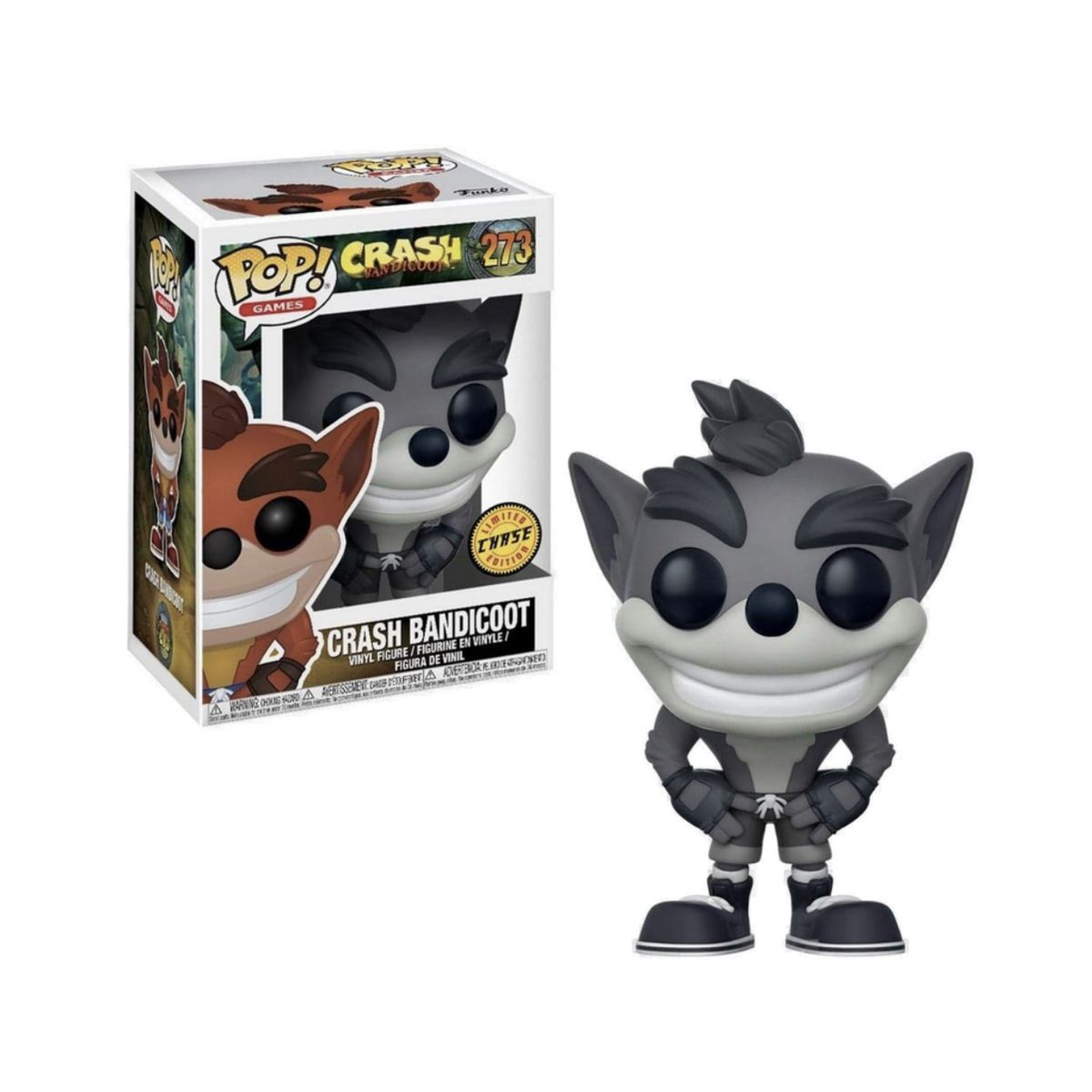 FUNKO - Crash Bandicoot Chase Funko Pop 273 Antiguo Vaulted