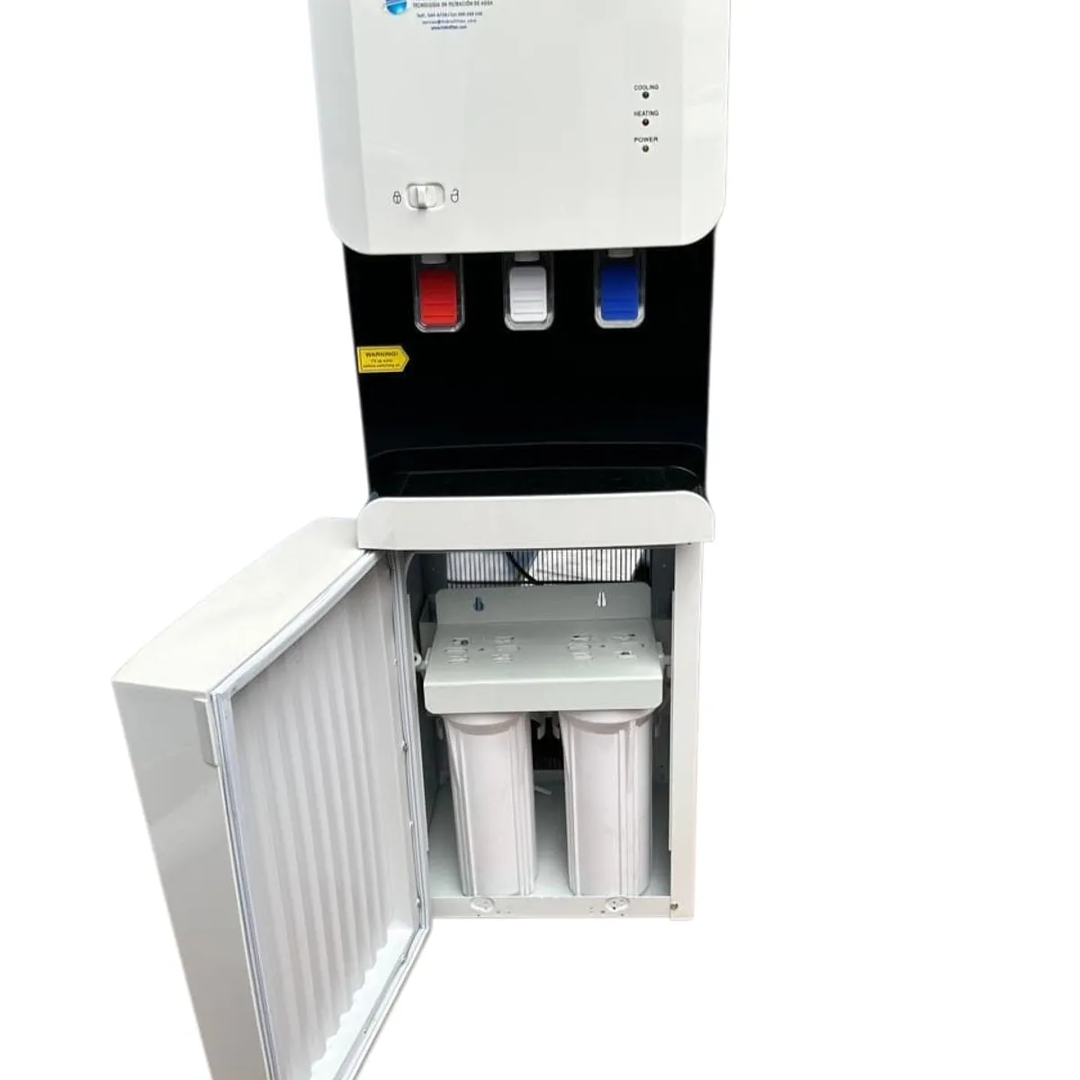 GENERICO - DISPENSADOR 105L-CG BLANCONEGRO CON FILTROS DE CARTUCHO