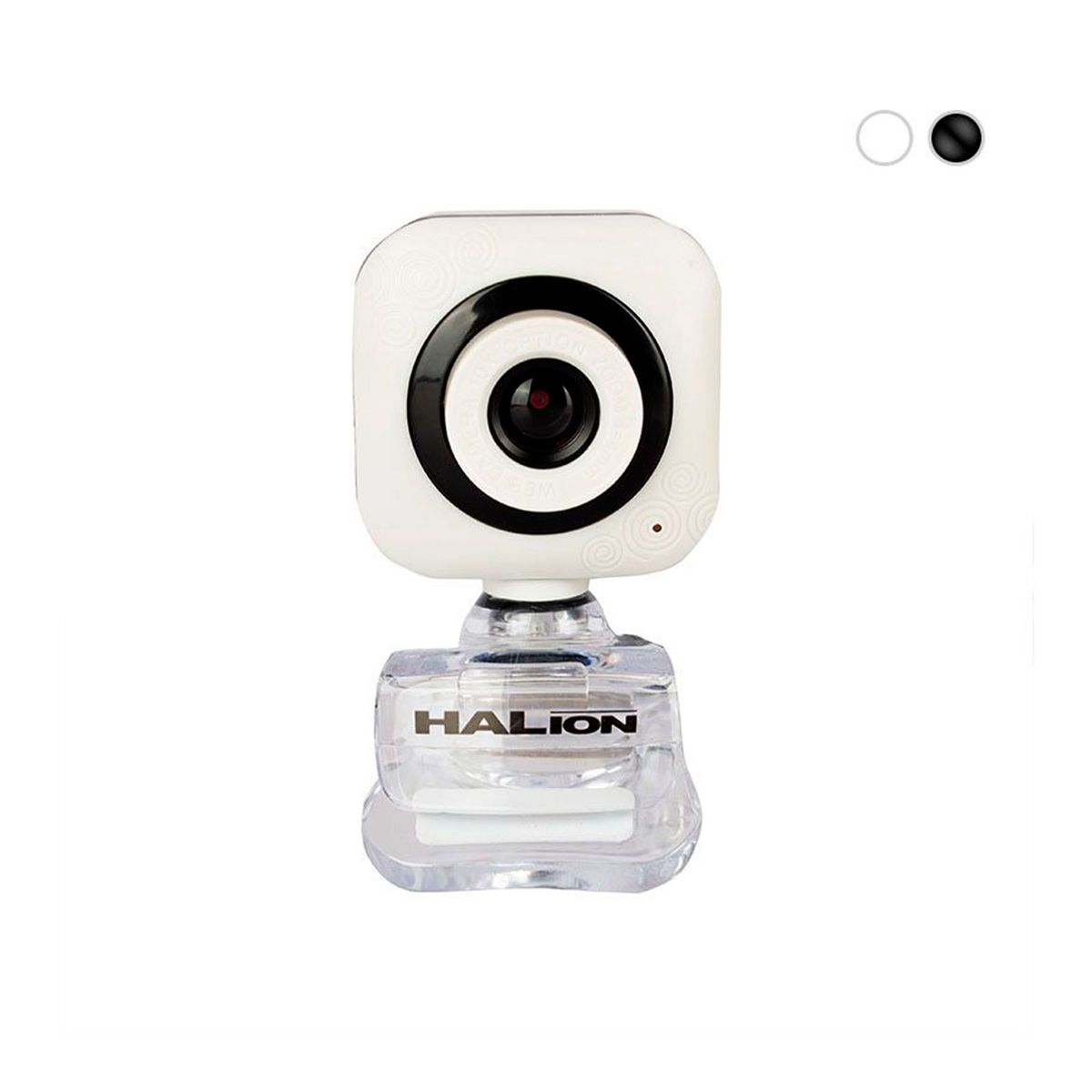 HALION - CAMARA WEB HALION HA-W04 640X480 PIXEL 03MP CMOS 1G2P PN W04 BLANCO