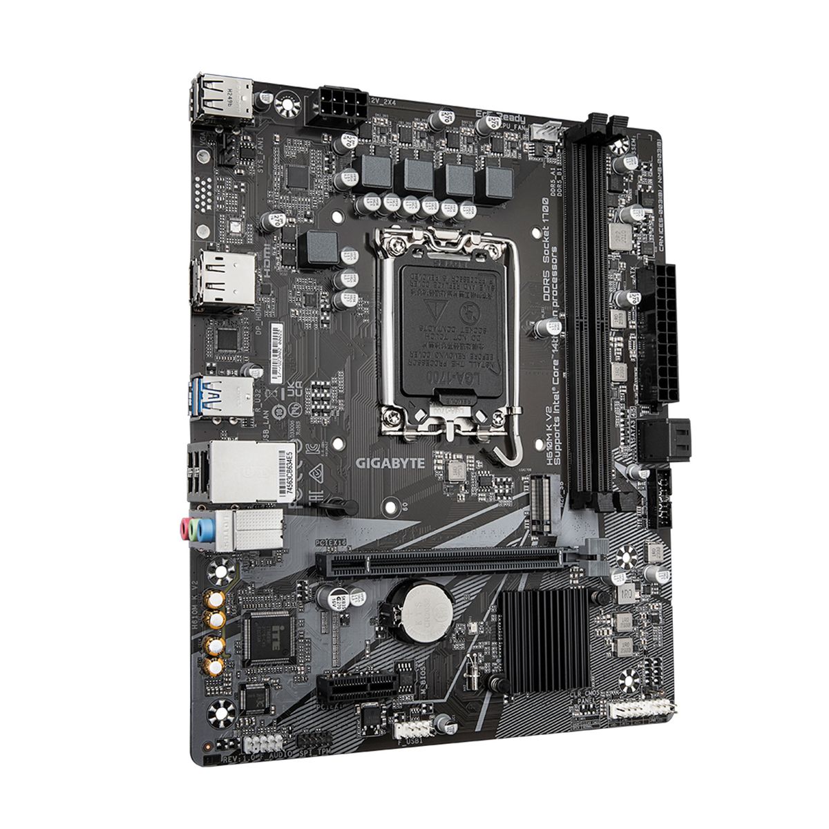 GIGABYTE - PLACA MADRE GIGABYTE H610M K V2 MICRO ATX LGA 1700 PN H610M K V2
