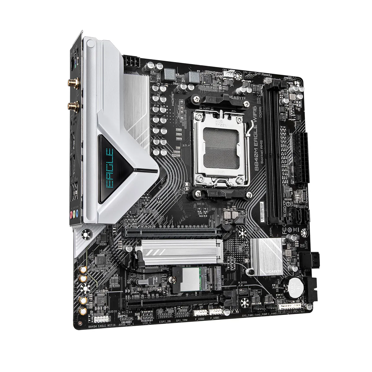GIGABYTE - PLACA MADRE GIGABYTE B840M EAGLE ATX SOCKET AM5 DDR5 PN B840M EAGLE